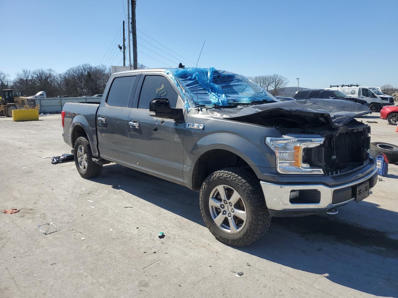2019 Ford F-150 VIN 1FTEW1E47KFB96119 Copart auction photo, front end damage thumbnail 4