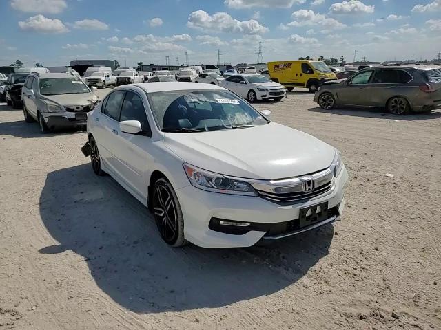 2017 Honda Accord VIN 1HGCR2F6XHA062653 Copart auction photo, rear end / side damage thumbnail 11