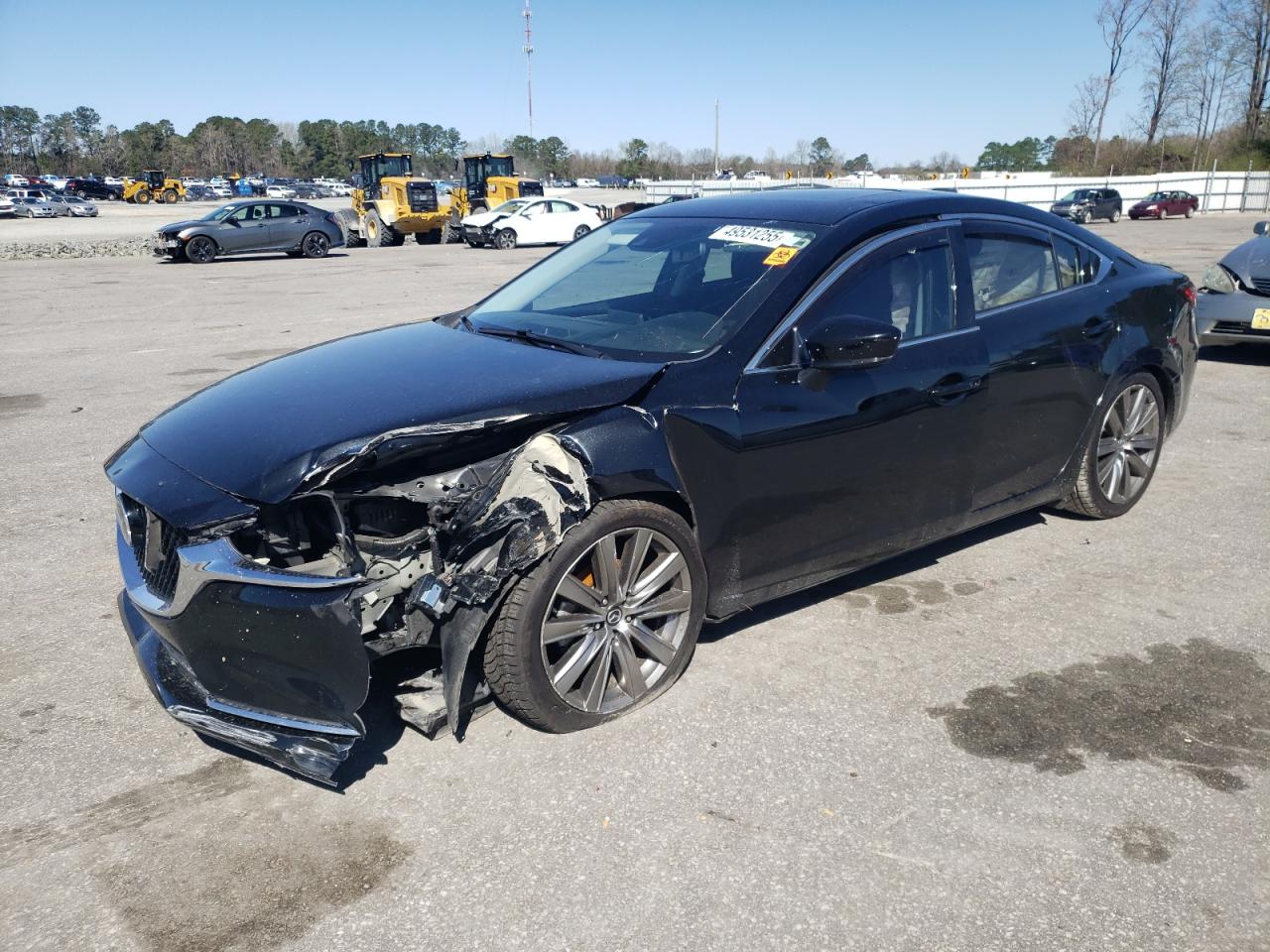 2018 Mazda 6 VIN JM1GL1WY4J1300693 - Copart auction photo