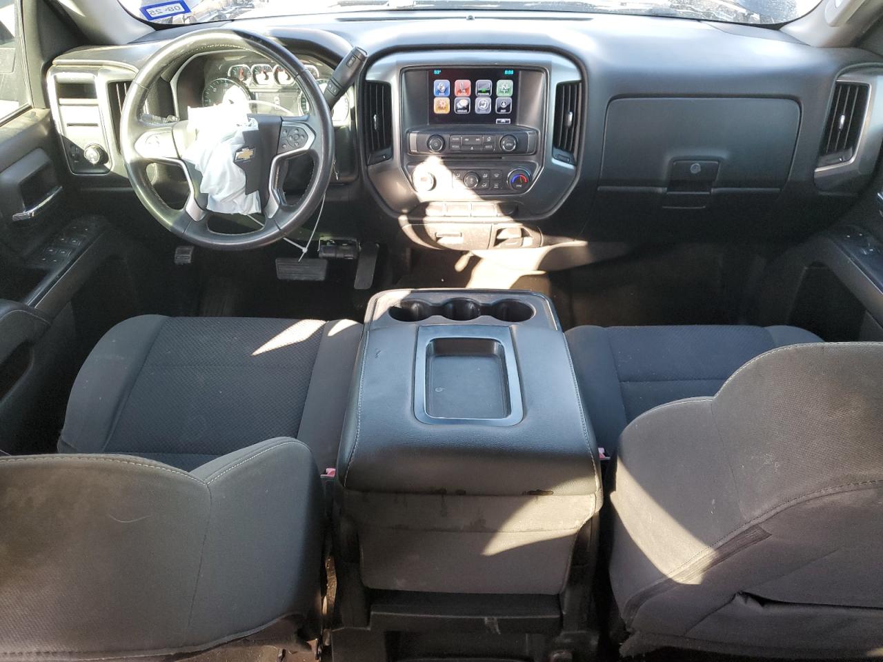 2017 Chevrolet Silverado VIN 3GCPCREC4HG343544 Copart auction photo, front end / top/roof damage thumbnail 8