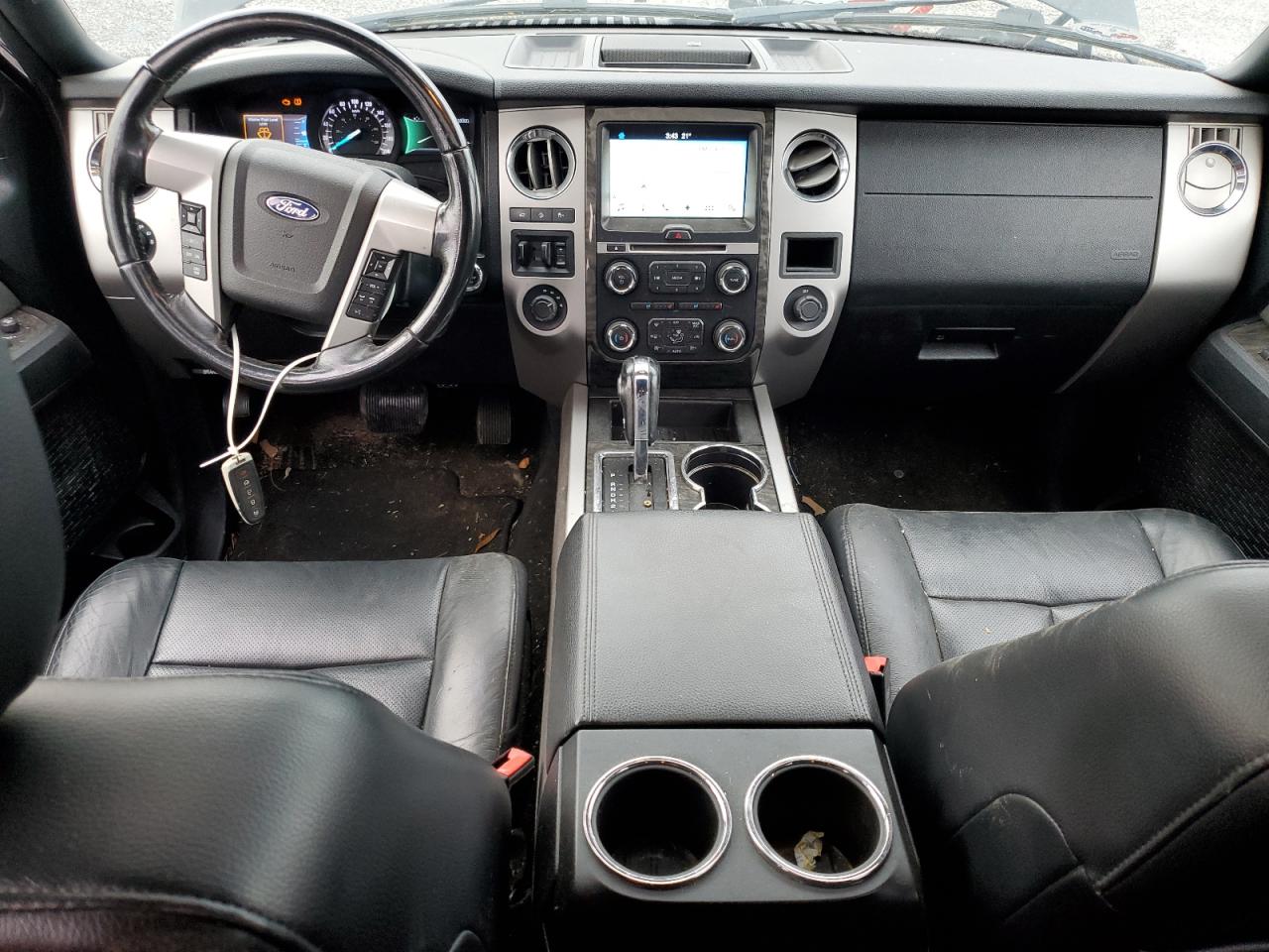 2017 Ford Expedition VIN 1FMJK2AT9HEA22527 Copart auction photo, front end / side damage thumbnail 8