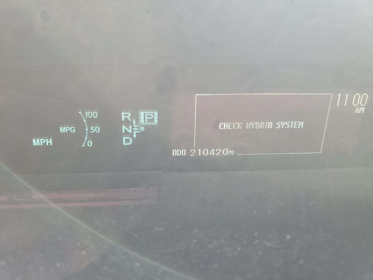 2011 Toyota Prius VIN JTDKN3DUXB5323941 Copart auction photo, side / rear end damage thumbnail 9