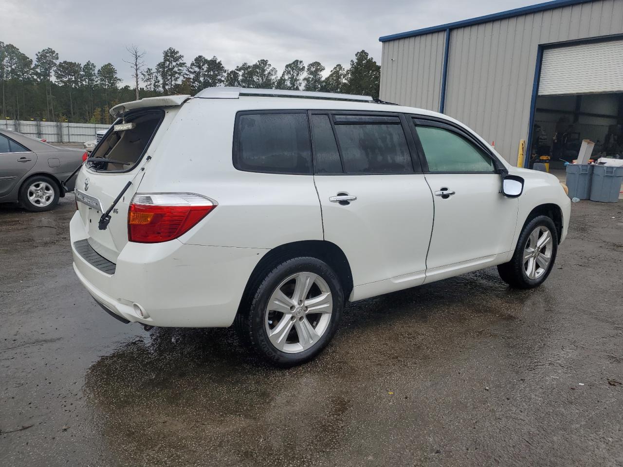 2008 Toyota Highlander VIN JTEDS42A382059077 Copart auction photo, top/roof damage thumbnail 3