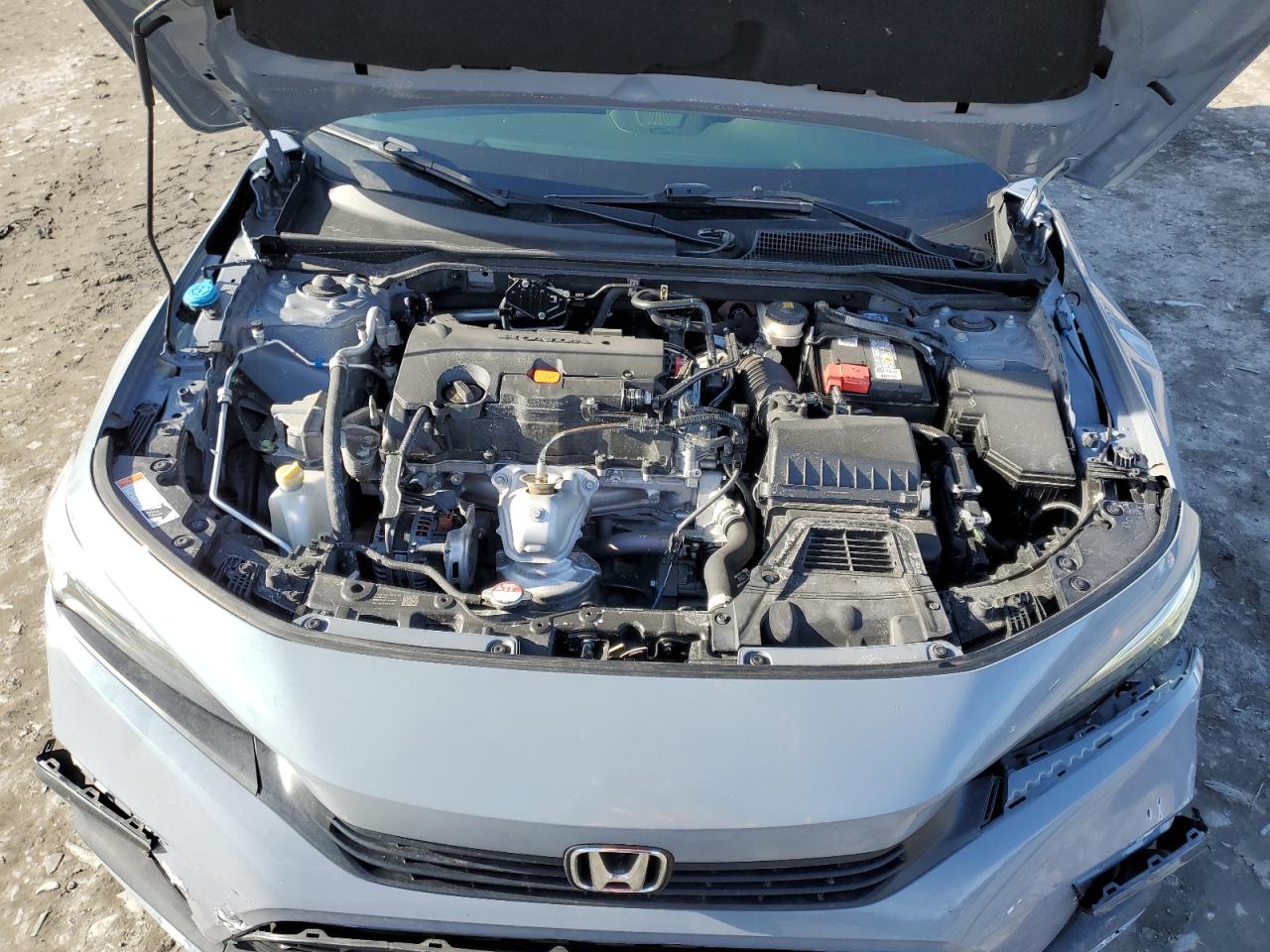 2022 Honda Civic VIN 2HGFE2F59NH515108 Copart auction photo, front end damage thumbnail 11