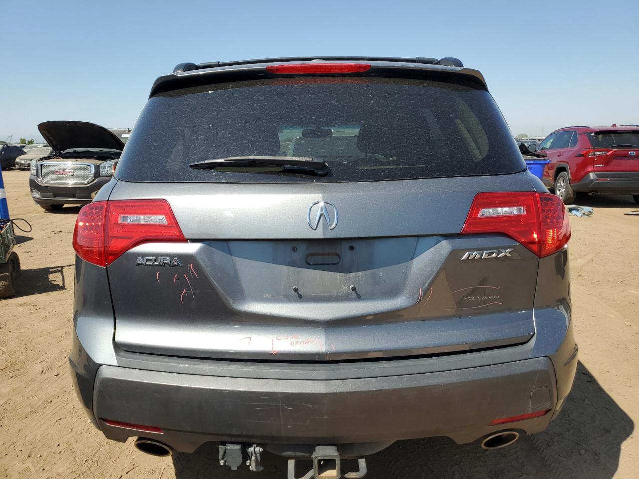 2009 Acura MDX VIN 2HNYD28229H509745 Copart auction photo, front end damage thumbnail 6