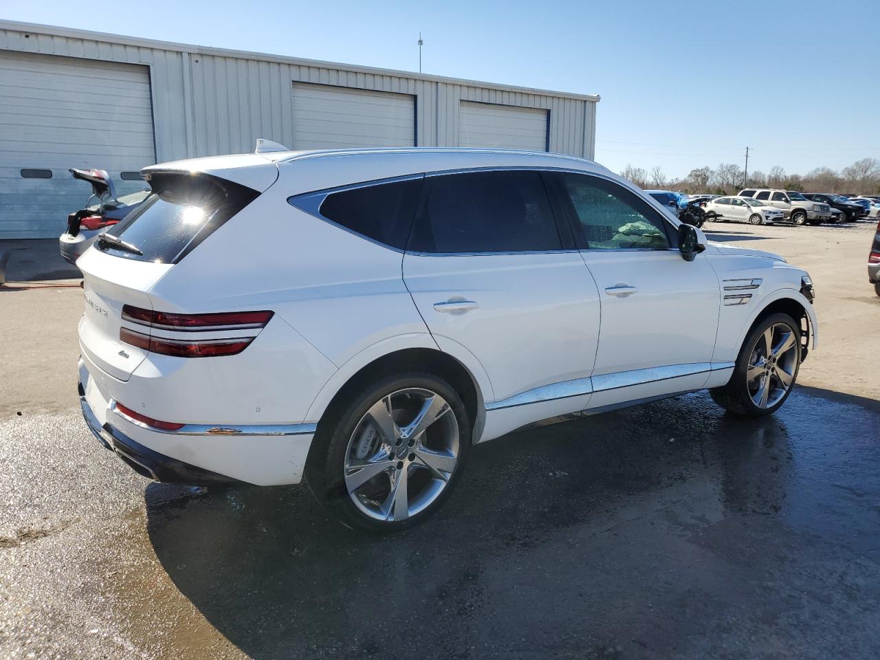 2024 Genesis Gv80 VIN KMUHBDSB4RU180475 Copart auction photo, front end damage thumbnail 3