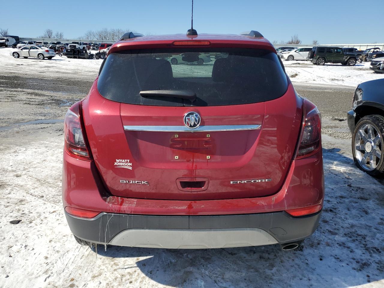 2018 Buick Encore VIN KL4CJASBXJB663915 Copart auction photo, side damage thumbnail 6