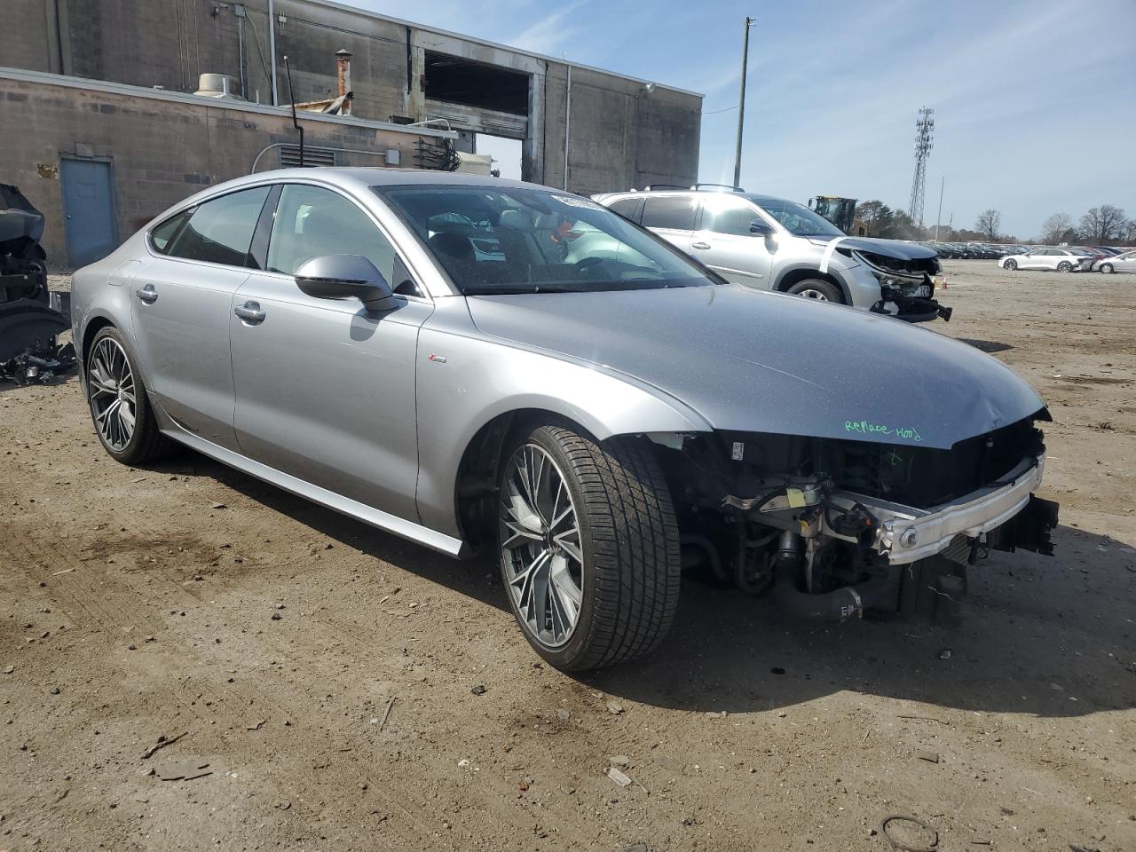 2016 Audi A7 VIN WAU2MAFC7GN082873 Copart auction photo, front end / minor dent/scratches damage thumbnail 4
