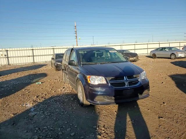 2015 Dodge Caravan VIN 2C4RDGBG6FR614015 Copart auction photo, side damage thumbnail 12