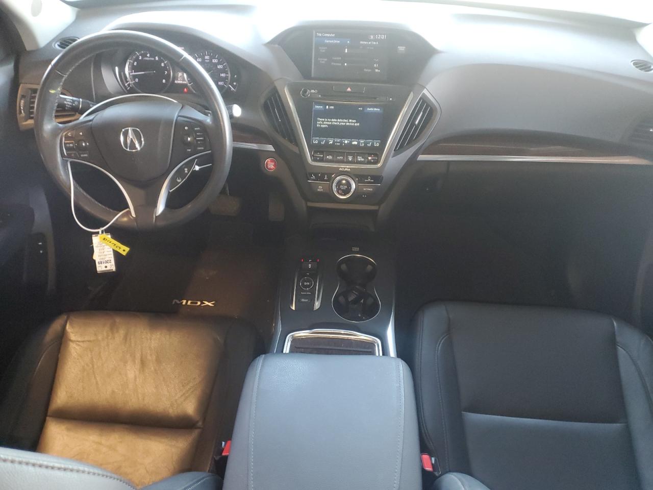 2020 Acura MDX VIN 5J8YD4H31LL009775 Copart auction photo, rear end / side damage thumbnail 8