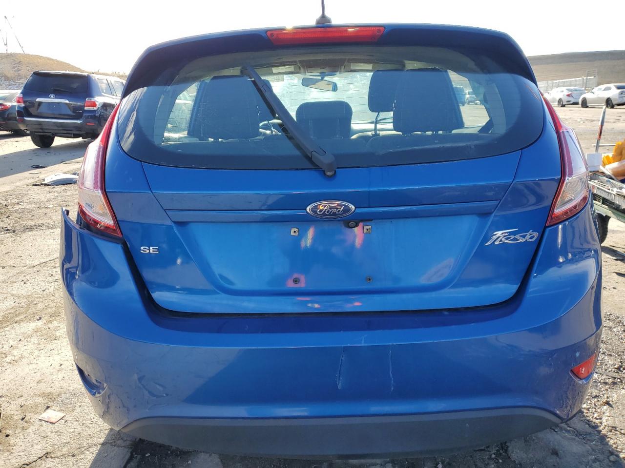 2019 Ford Fiesta VIN 3FADP4EJ4KM133517 Copart auction photo, front end / side damage thumbnail 6
