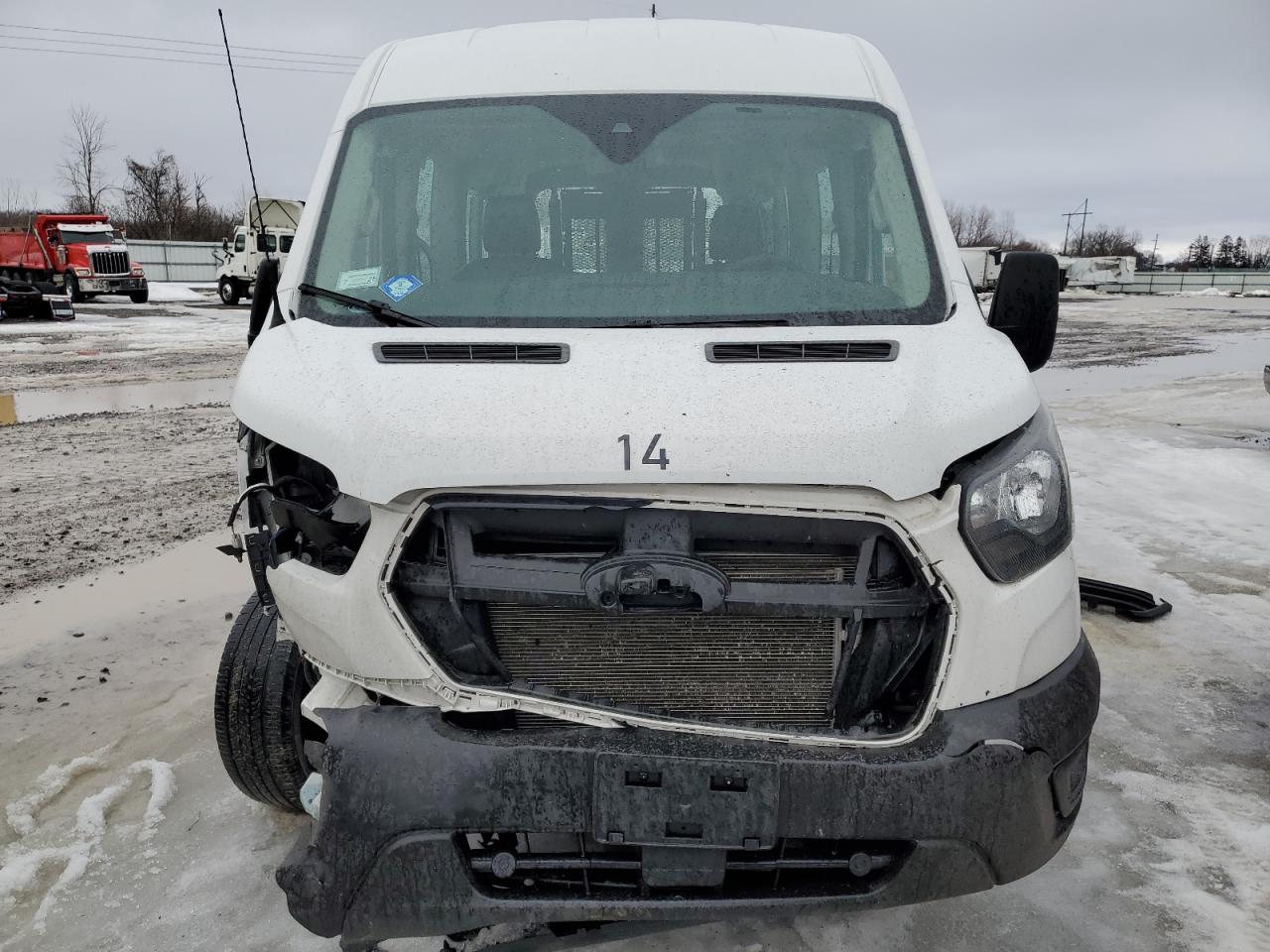 2020 Ford Transit VIN 1FDAX2C89LKA52311 Copart auction photo, front end damage thumbnail 5