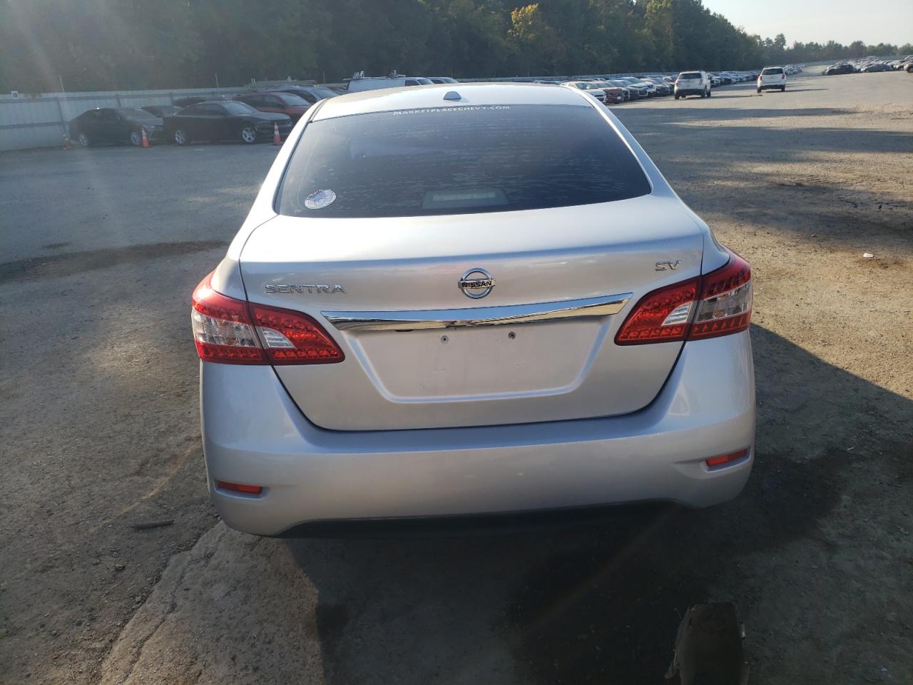 2015 Nissan Sentra VIN 3N1AB7AP7FY267981 Copart auction photo, front end damage thumbnail 6