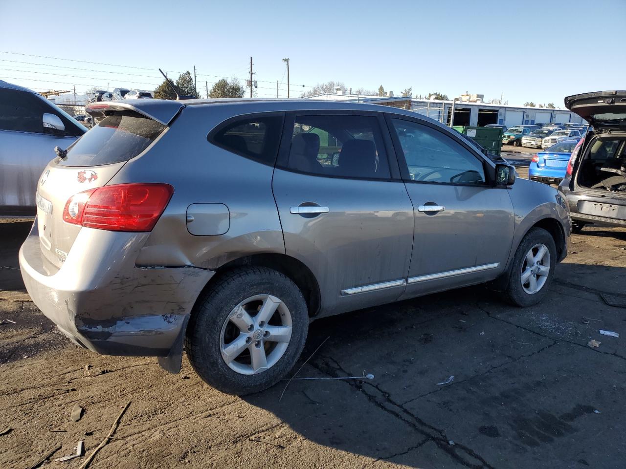 2012 Nissan Rogue VIN JN8AS5MVXCW369990 Copart auction photo, rear end / hail damage thumbnail 3