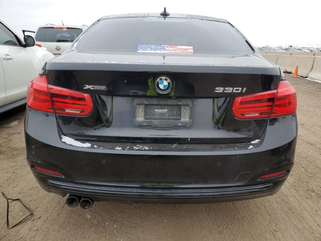 2018 BMW 3er VIN WBA8D9C54JEM34006 Copart auction photo, front end damage thumbnail 6