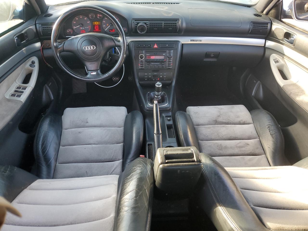 2001 Audi RS4 VIN WAURD68D41A135013 Copart auction photo, normal wear damage thumbnail 8
