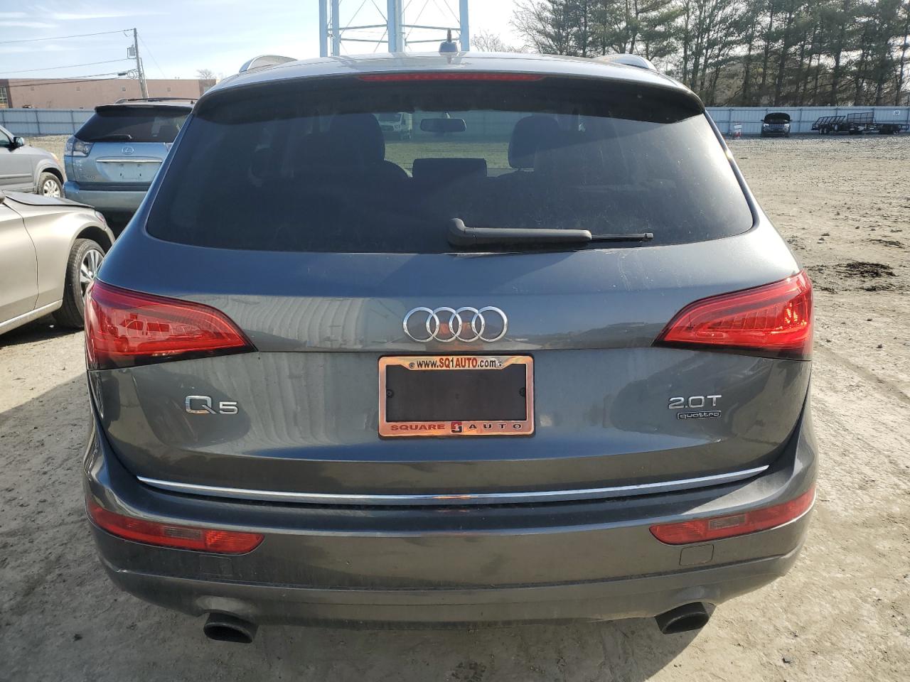 2016 Audi Q5 VIN WA1C2AFP2GA046591 Copart auction photo, front end damage thumbnail 6
