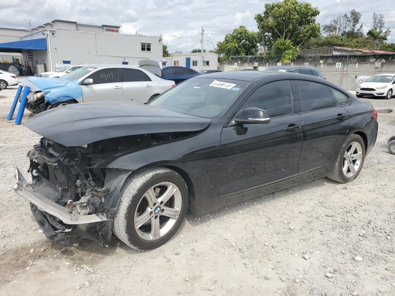 2015 BMW 4er VIN WBA4A5C55FG051557 - Copart auction photo
