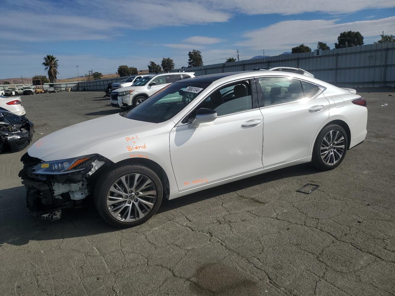 2021 Lexus ES VIN 58ADZ1B17MU083061