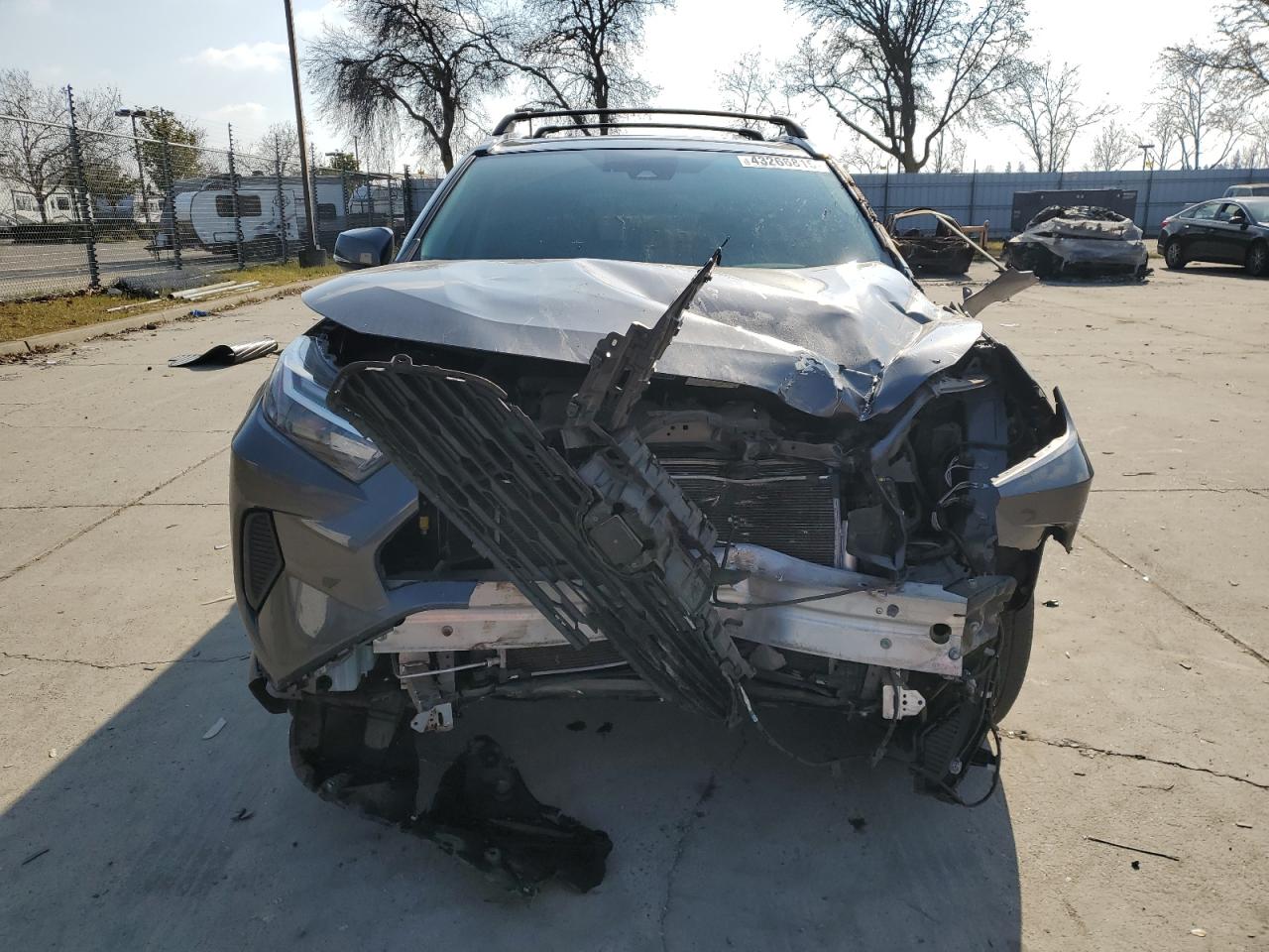 2022 Toyota RAV 4 VIN 2T3P1RFV7NC310329 Copart auction photo, all over damage thumbnail 5