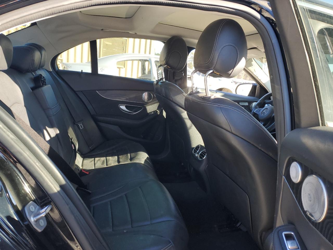 2017 Mercedes-Benz C-klasse VIN 55SWF4KB4HU180660 Copart auction photo, front end / undercarriage damage thumbnail 10