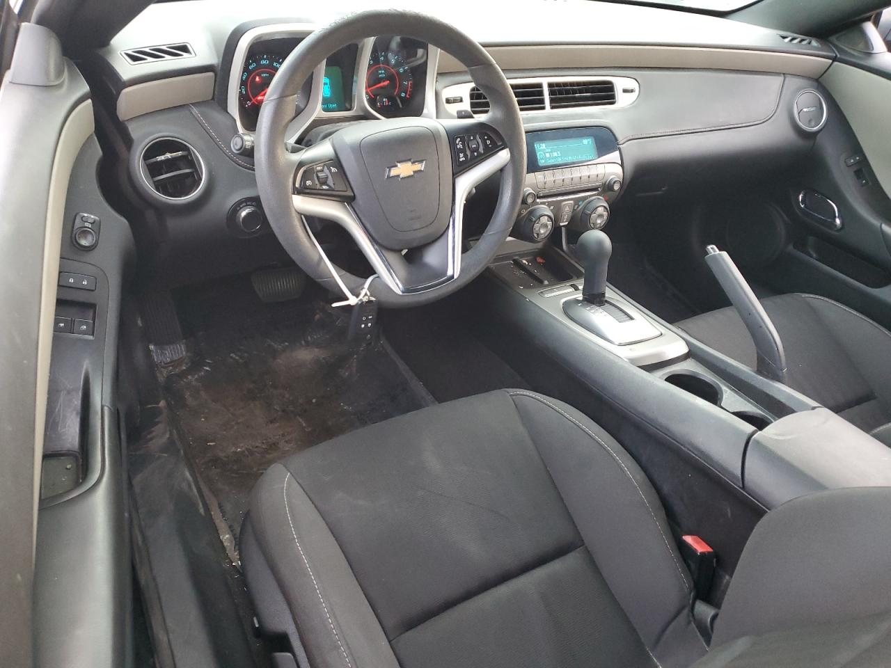 2014 Chevrolet Camaro VIN 2G1FA1E34E9230016 Copart auction photo, rear end / front end damage thumbnail 8