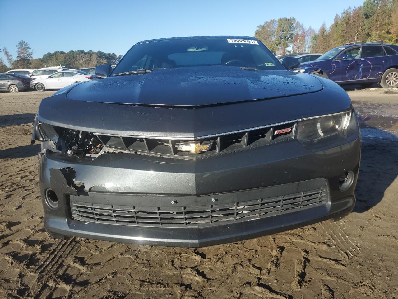 2014 Chevrolet Camaro VIN 2G1FC1E38E9193675 Copart auction photo, front end / minor dent/scratches damage thumbnail 5