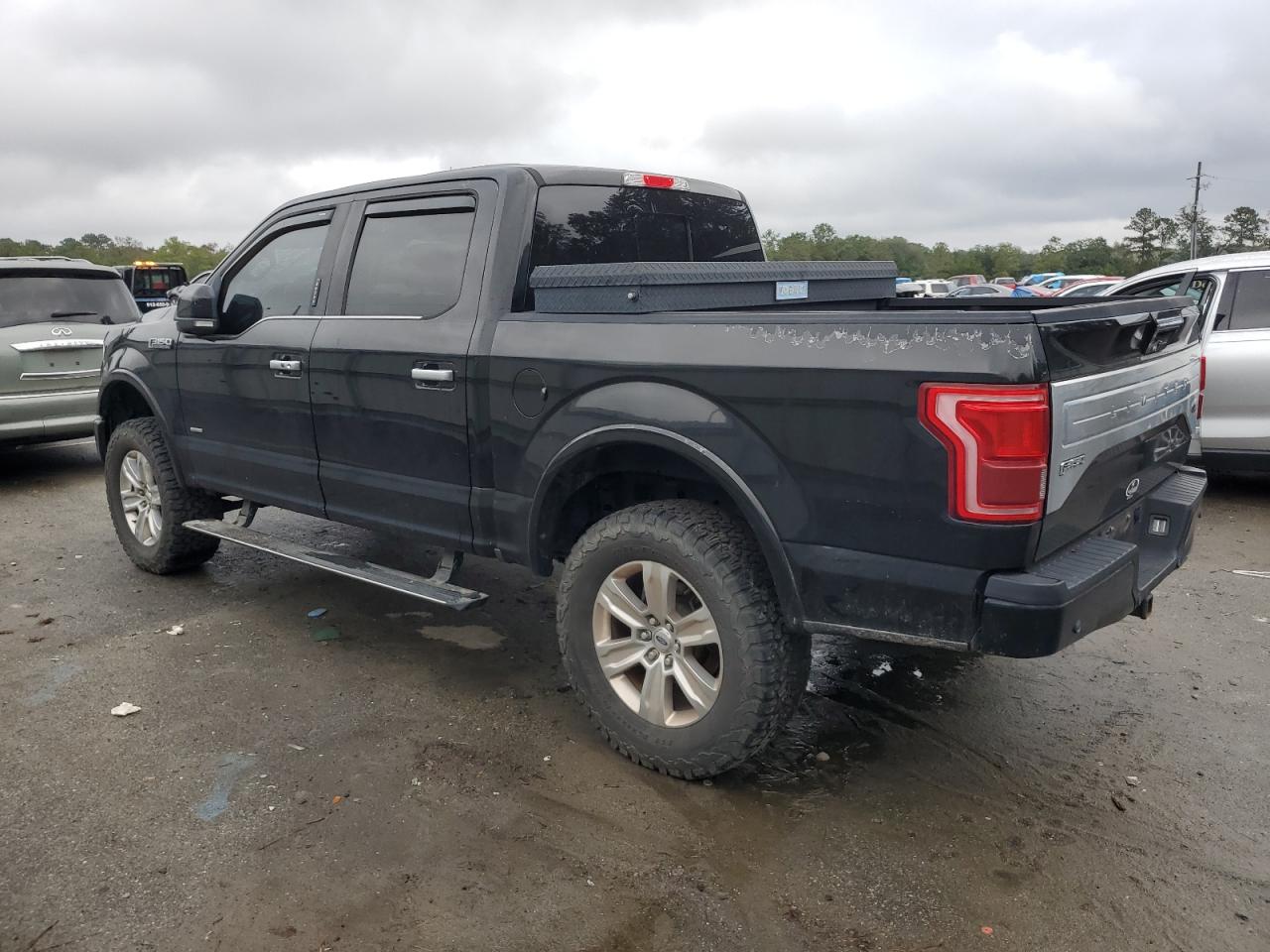 2017 Ford F-150 VIN 1FTEW1EG9HFC11948 Copart auction photo, top/roof damage thumbnail 2