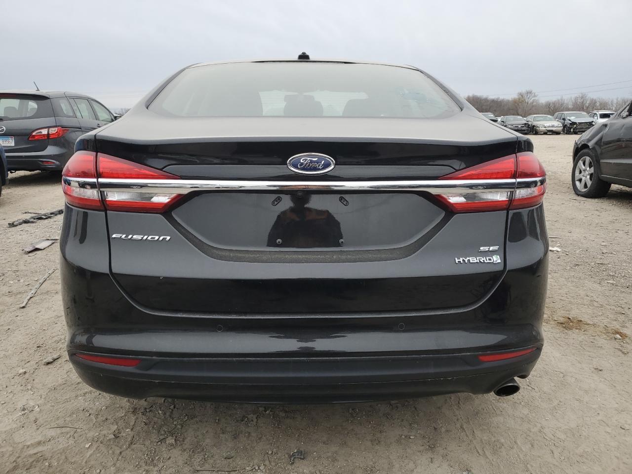 2018 Ford Fusion VIN 3FA6P0LU0JR207726 Copart auction photo, minor dent/scratches damage thumbnail 6