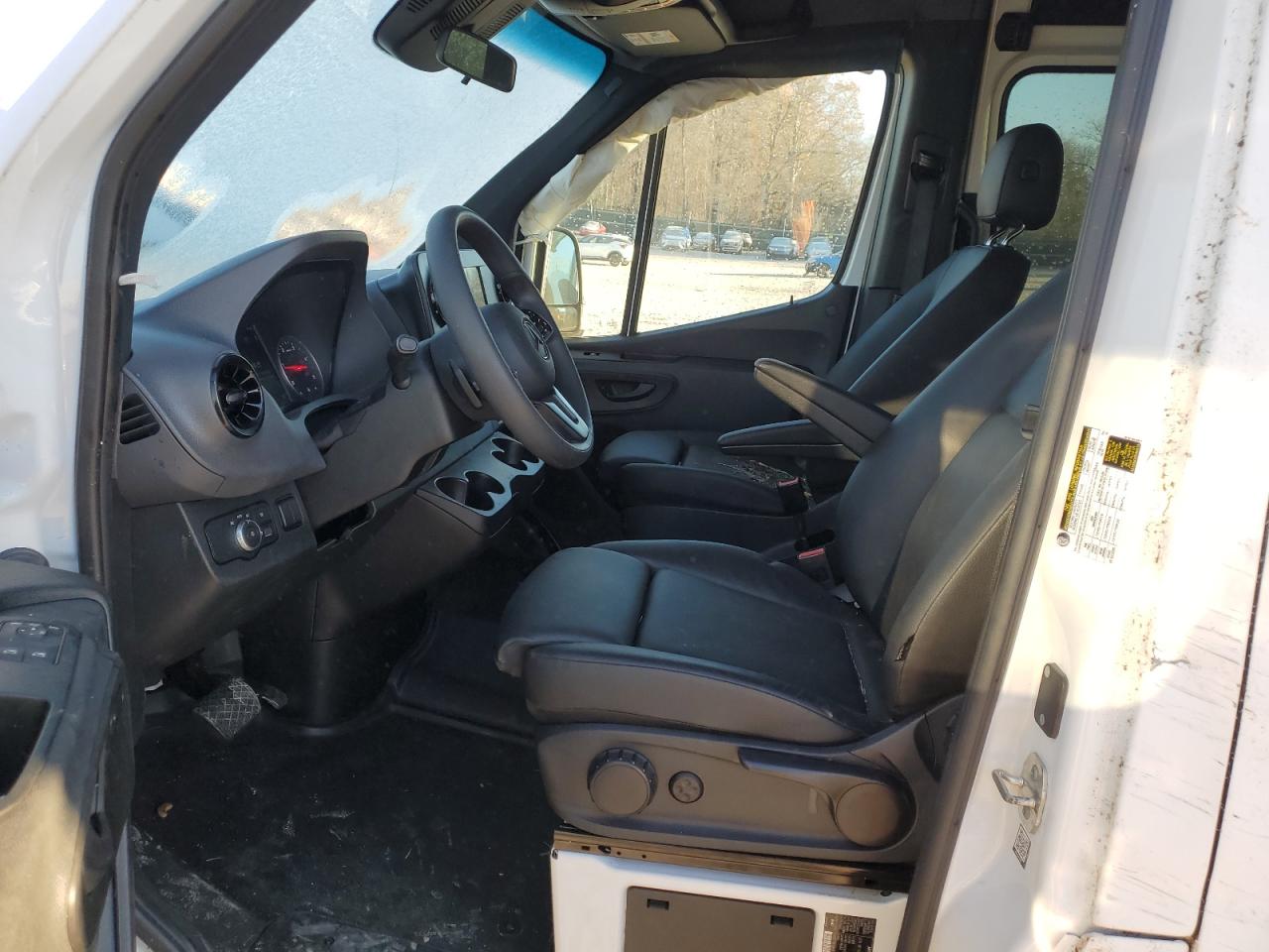 2024 Mercedes-Benz Sprinter VIN W1W4NBHY0RP667166 Copart auction photo, all over damage thumbnail 7
