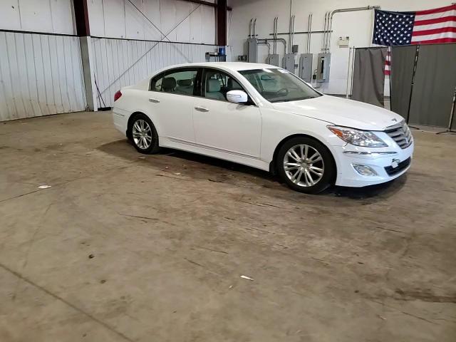 2014 Hyundai Genesis VIN KMHGC4DD6EU261705 Copart auction photo, front end damage thumbnail 13
