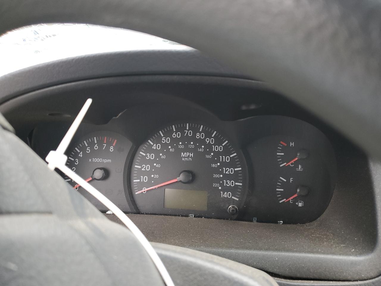 2004 KIA Spectra VIN KNAFE122045014289 Copart auction photo, front end damage thumbnail 9