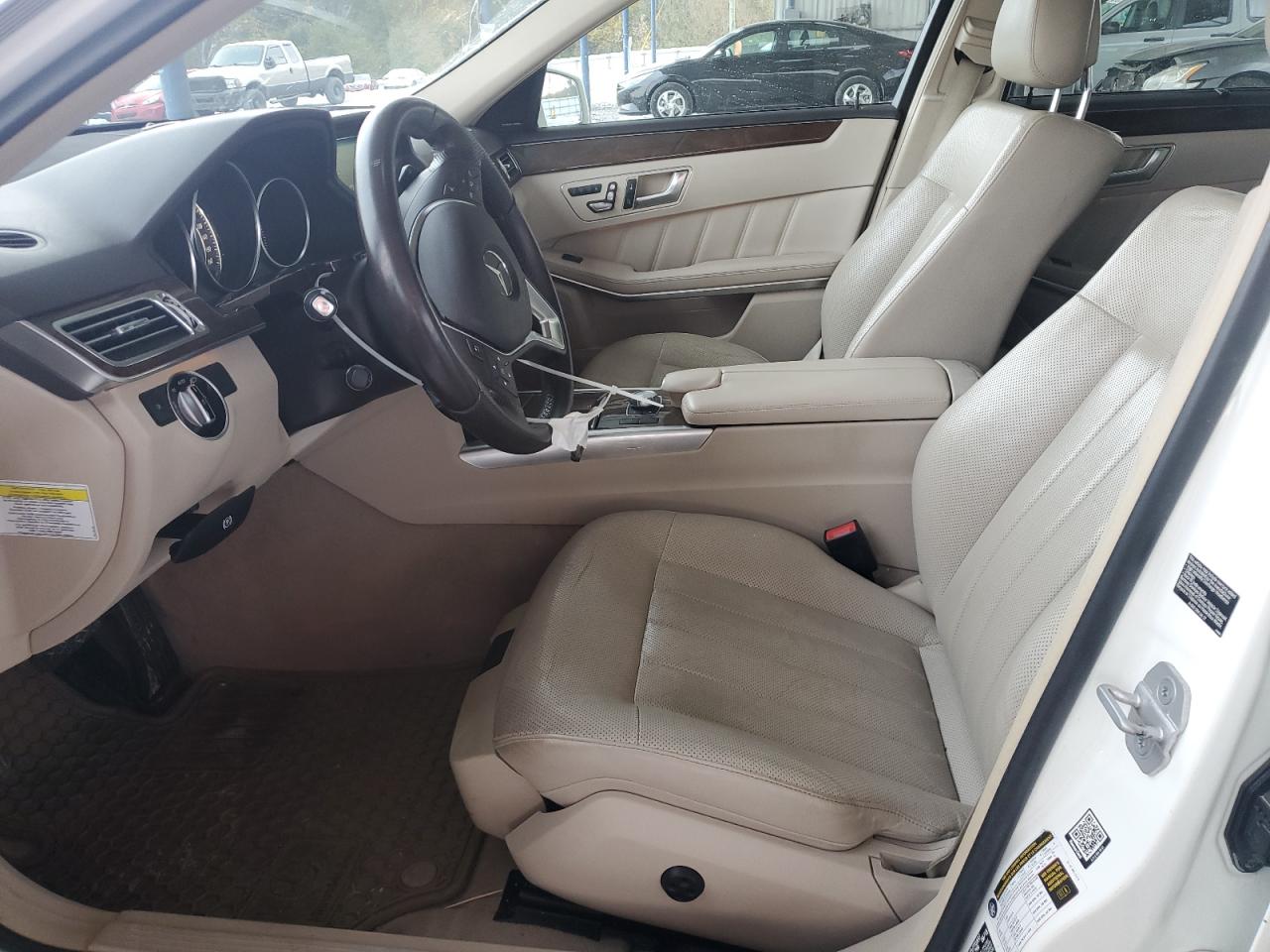 2014 Mercedes-Benz E-klasse VIN WDDHH8JB1EA896701 Copart auction photo, side / rear end damage thumbnail 7