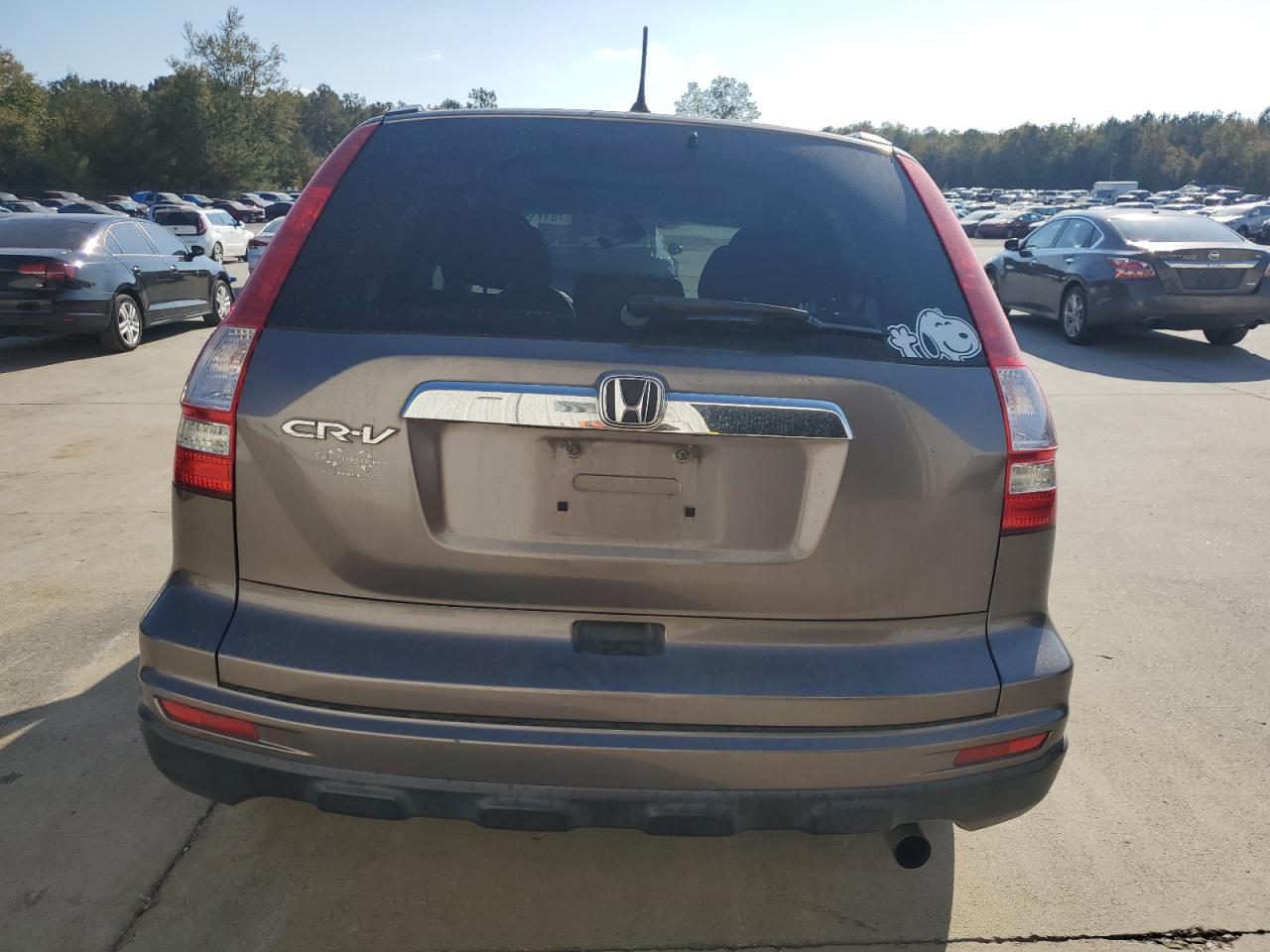 2010 Honda CR-V VIN 5J6RE3H51AL044013 Copart auction photo, side damage thumbnail 6