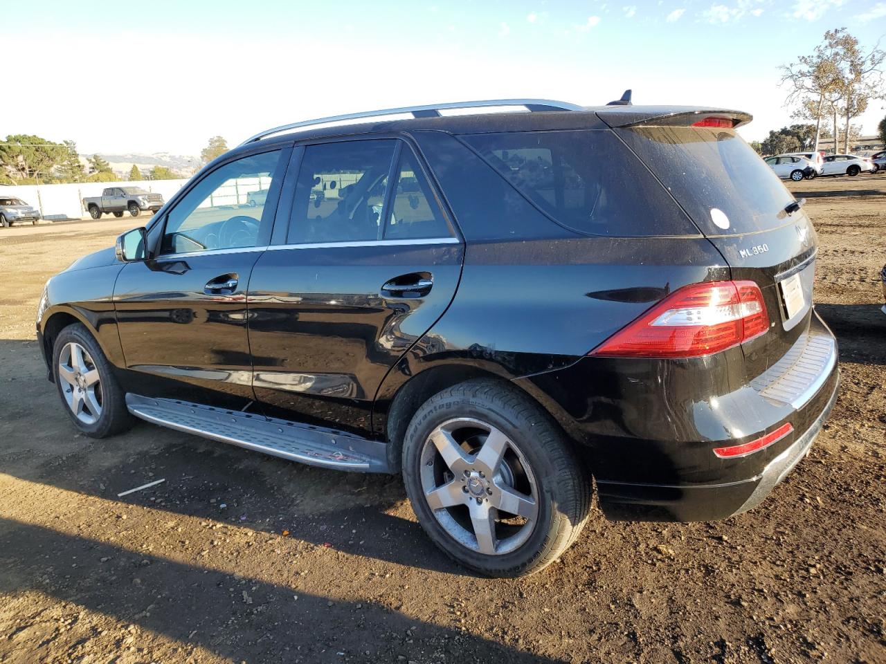 2015 Mercedes-Benz M-klasse VIN 4JGDA5JB8FA453888 Copart auction photo, all over / mechanical damage thumbnail 2