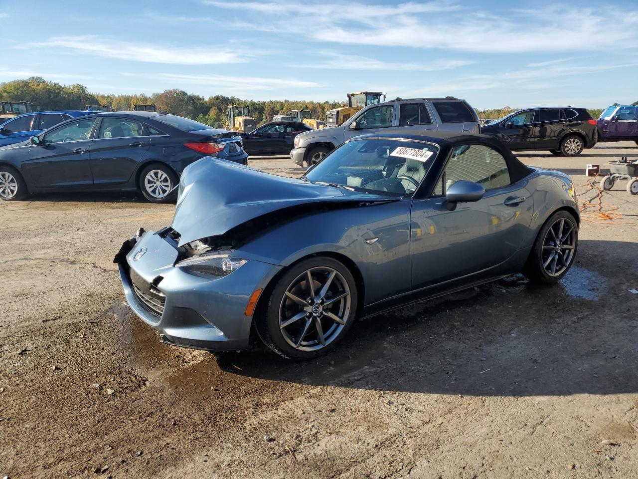 2016 Mazda MX-5 VIN JM1NDAD7XG0119305
