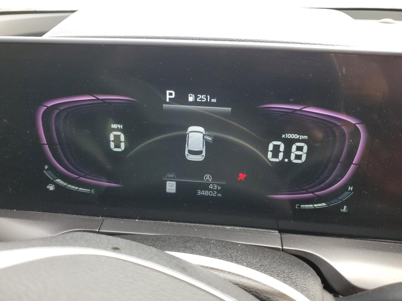 2023 KIA Telluride VIN 5XYP6DGC1PG399123 Copart auction photo, all over damage thumbnail 9