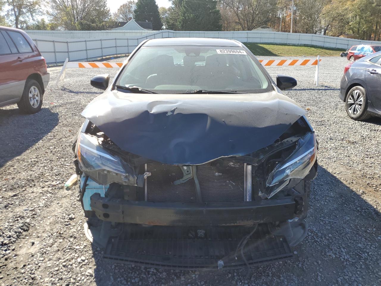 2018 Toyota Corolla VIN 5YFBURHEXJP780064 Copart auction photo, front end / minor dent/scratches damage thumbnail 5