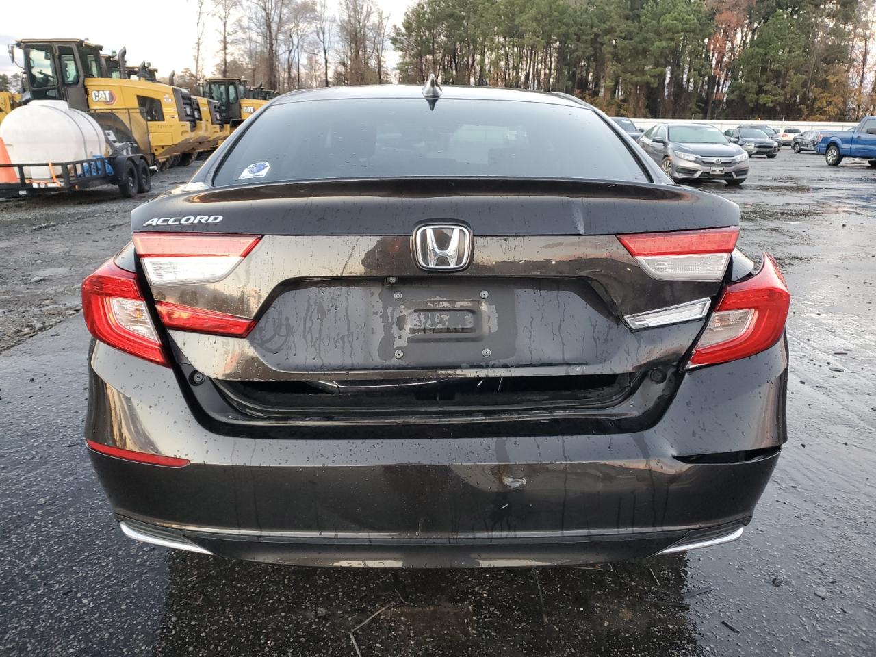 2018 Honda Accord VIN 1HGCV1F18JA159026 Copart auction photo, all over damage thumbnail 6