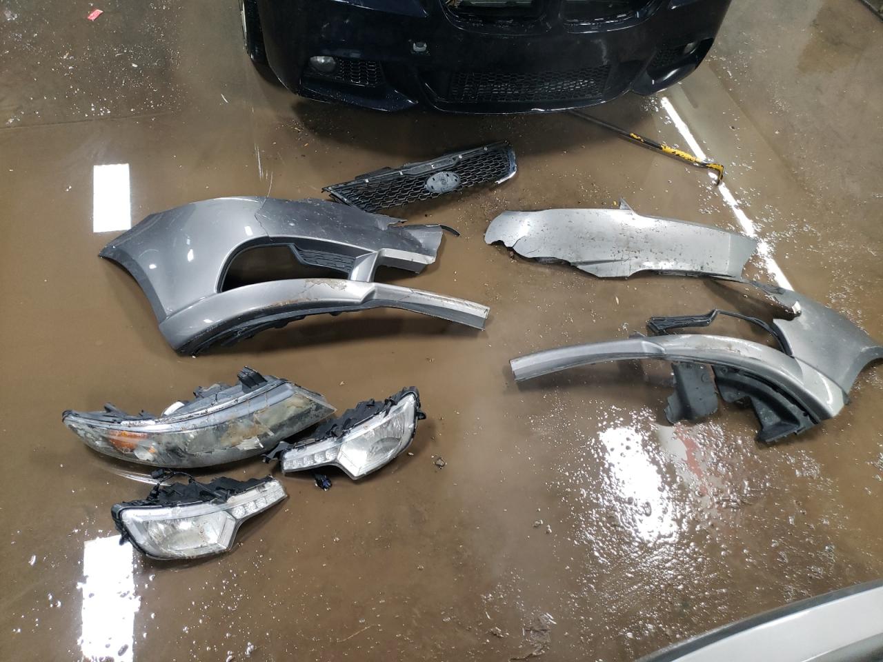 2013 KIA Forte VIN KNAFW5A36D5655672 Copart auction photo, front end damage thumbnail 12