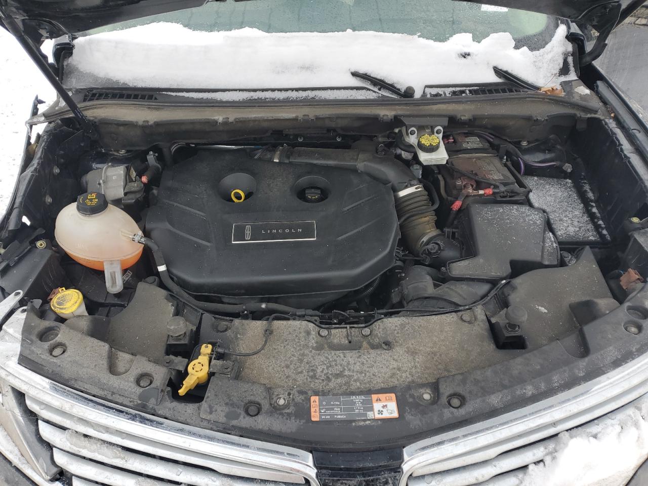 2017 Lincoln MKC VIN 5LMCJ1C91HUL56500 Copart auction photo, front end / side damage thumbnail 11