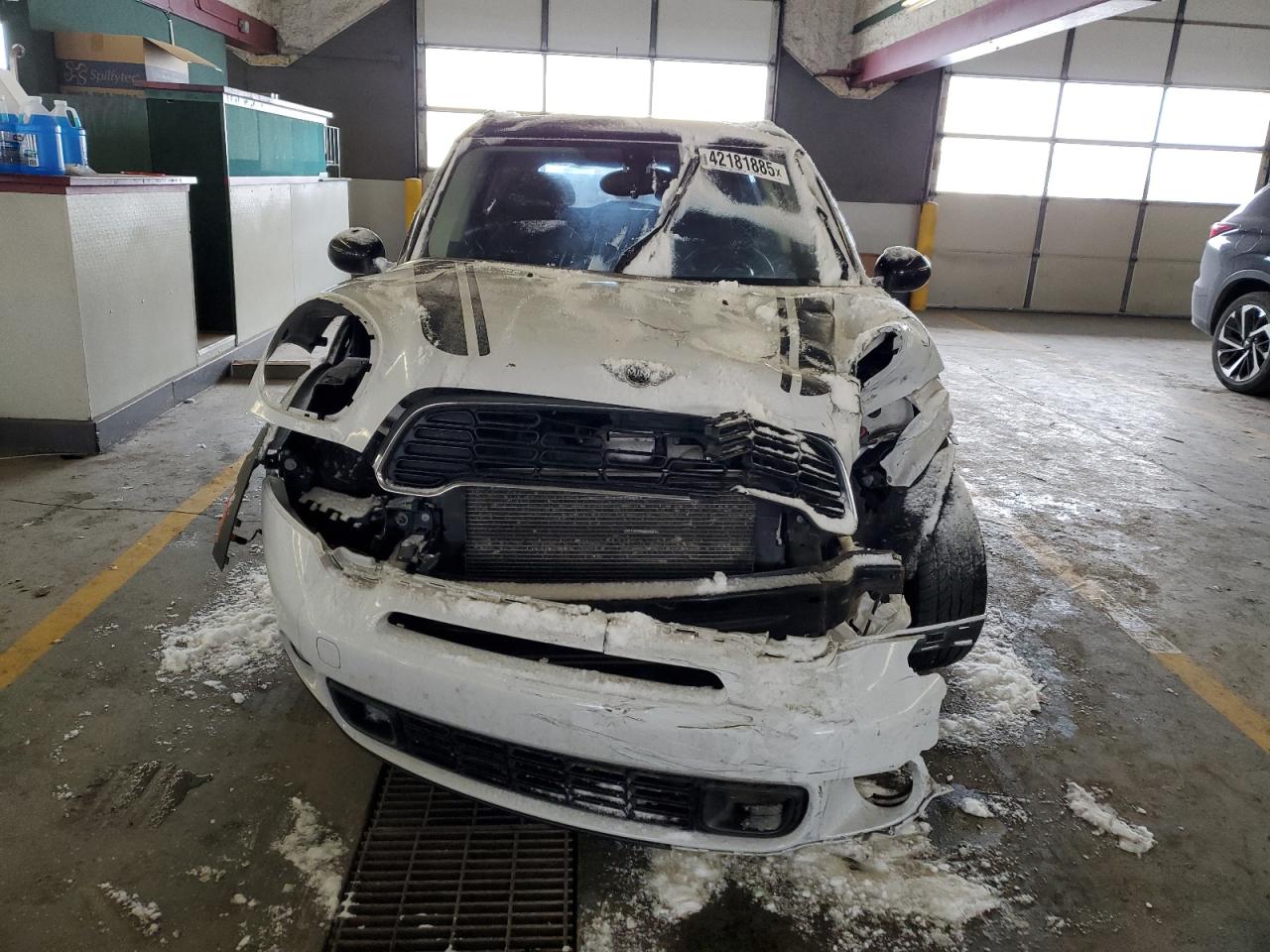 2013 MINI Cooper VIN WMWZC5C54DWP33848 Copart auction photo, front end damage thumbnail 5