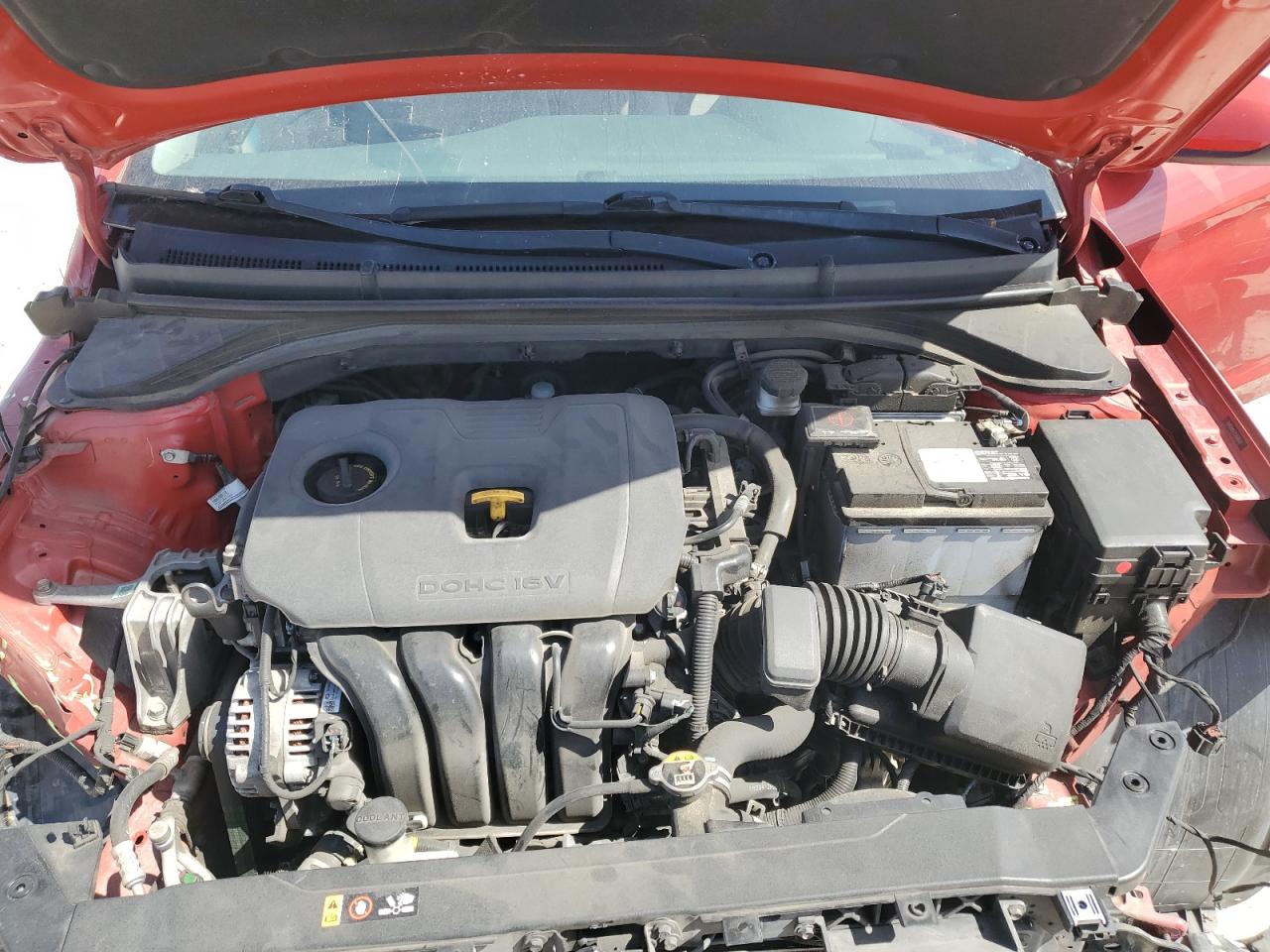 2020 Hyundai Elantra VIN 5NPD84LF2LH514361 Copart auction photo, front end / side damage thumbnail 12
