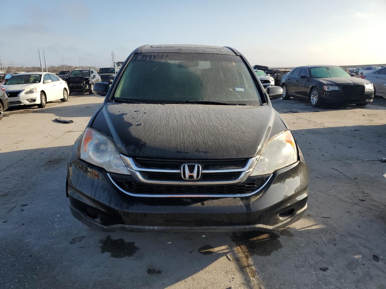 2010 Honda CR-V VIN 5J6RE3H72AL045527 Copart auction photo, front end damage thumbnail 5
