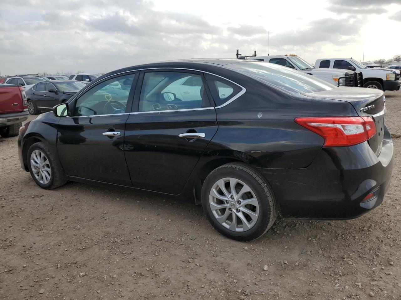 2019 Nissan Sentra VIN 3N1AB7AP7KY323993 Copart auction photo, side / minor dent/scratches damage thumbnail 2