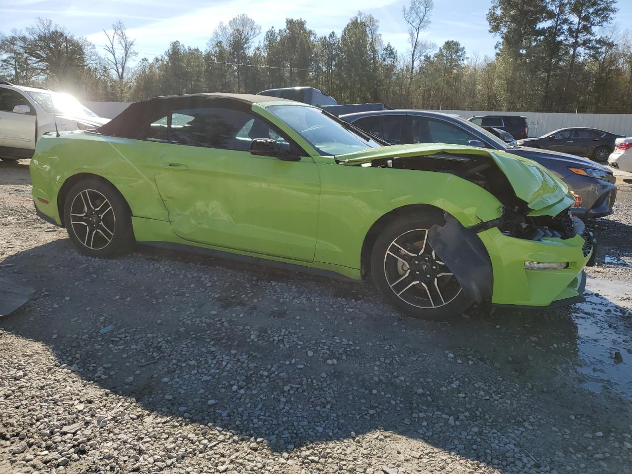 2020 Ford Mustang VIN 1FATP8UH6L5131762 Copart auction photo, front end damage thumbnail 4