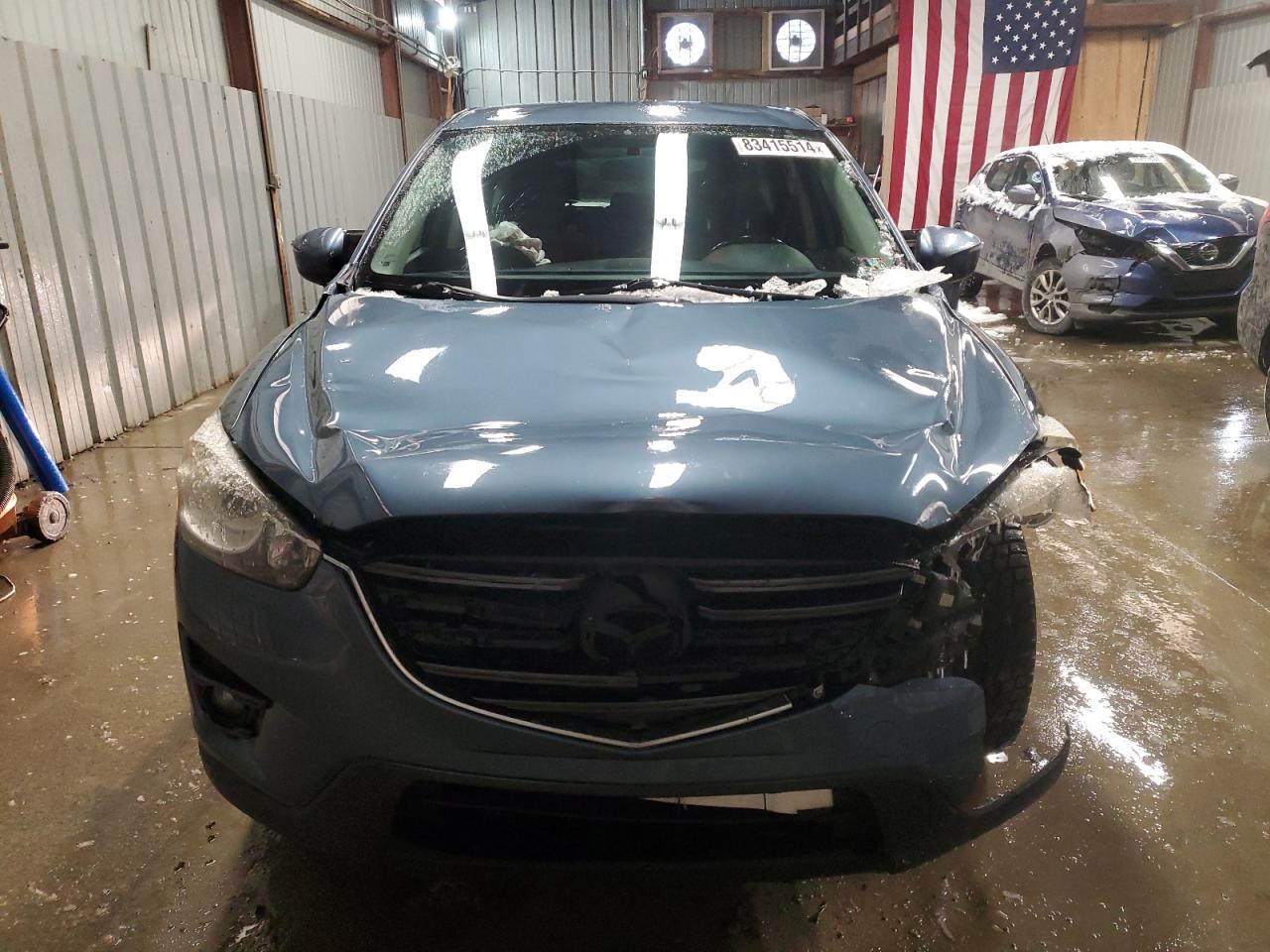 2016 Mazda CX-5 VIN JM3KE4CY2G0616982 Copart auction photo, front end damage thumbnail 5