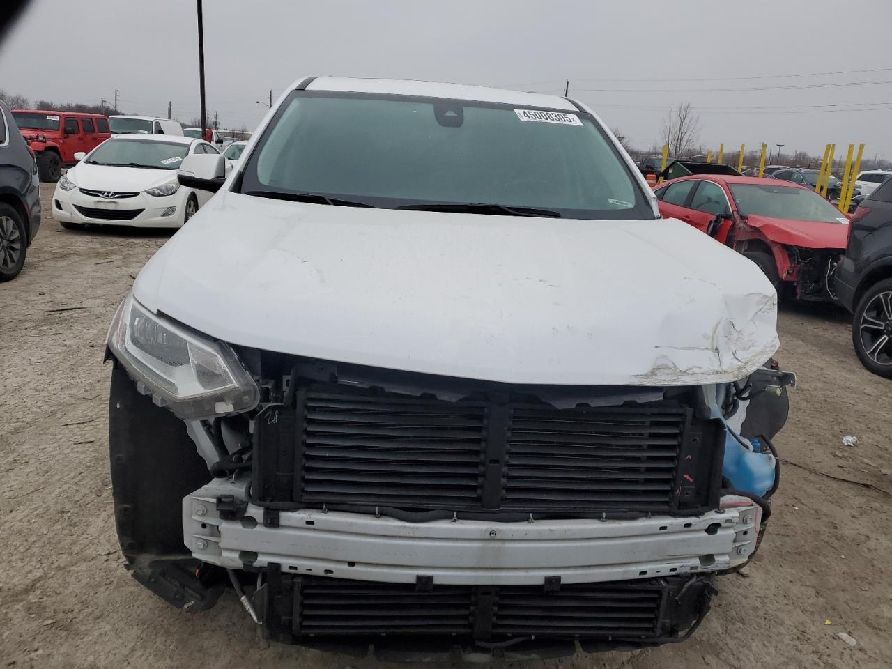 2018 Chevrolet Traverse VIN 1GNERKKWXJJ263270 Copart auction photo, front end / minor dent/scratches damage thumbnail 5