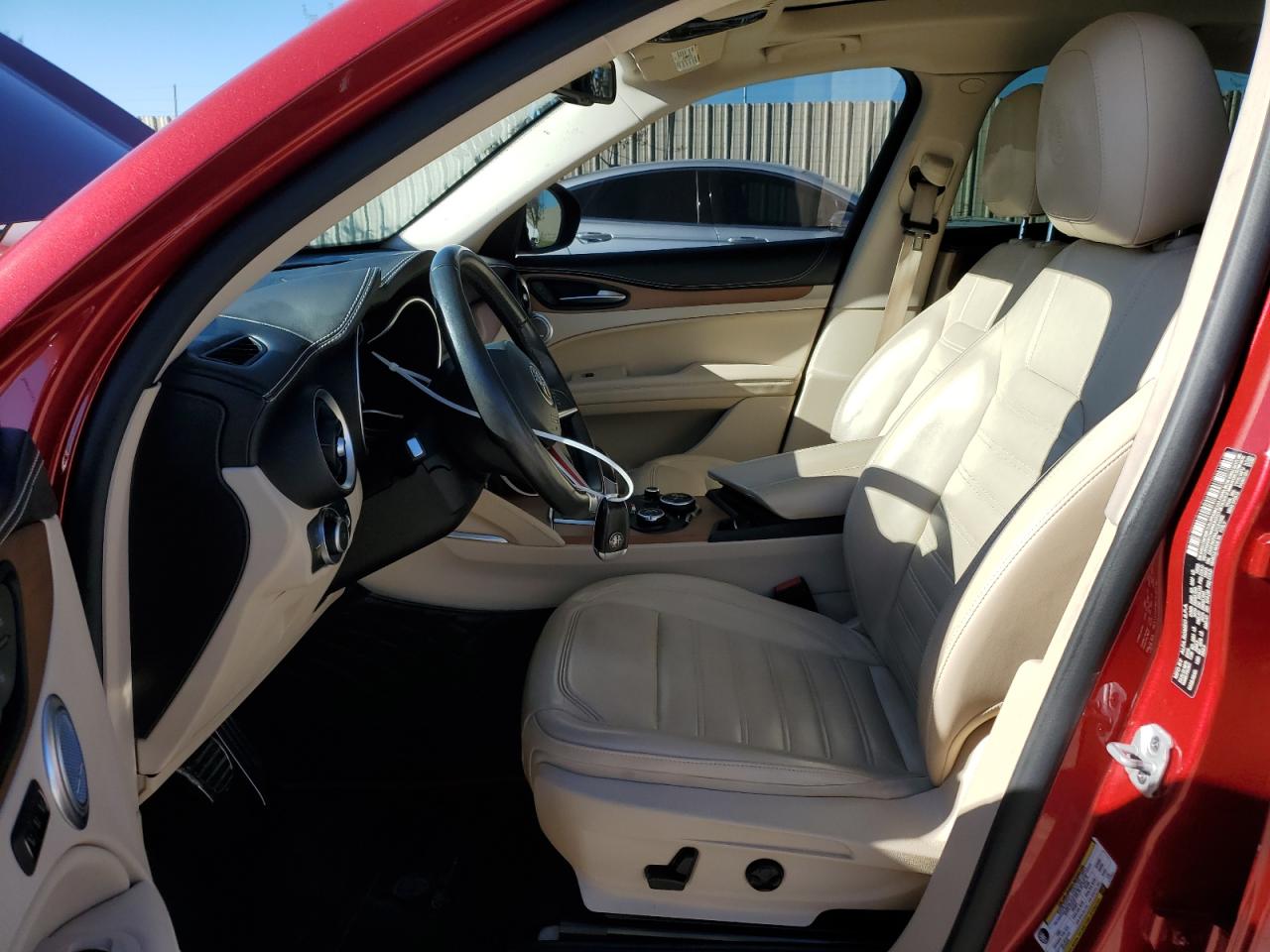 2018 Alfa Romeo Stelvio VIN ZASFAKRN4J7C31002 Copart auction photo, front end damage thumbnail 7