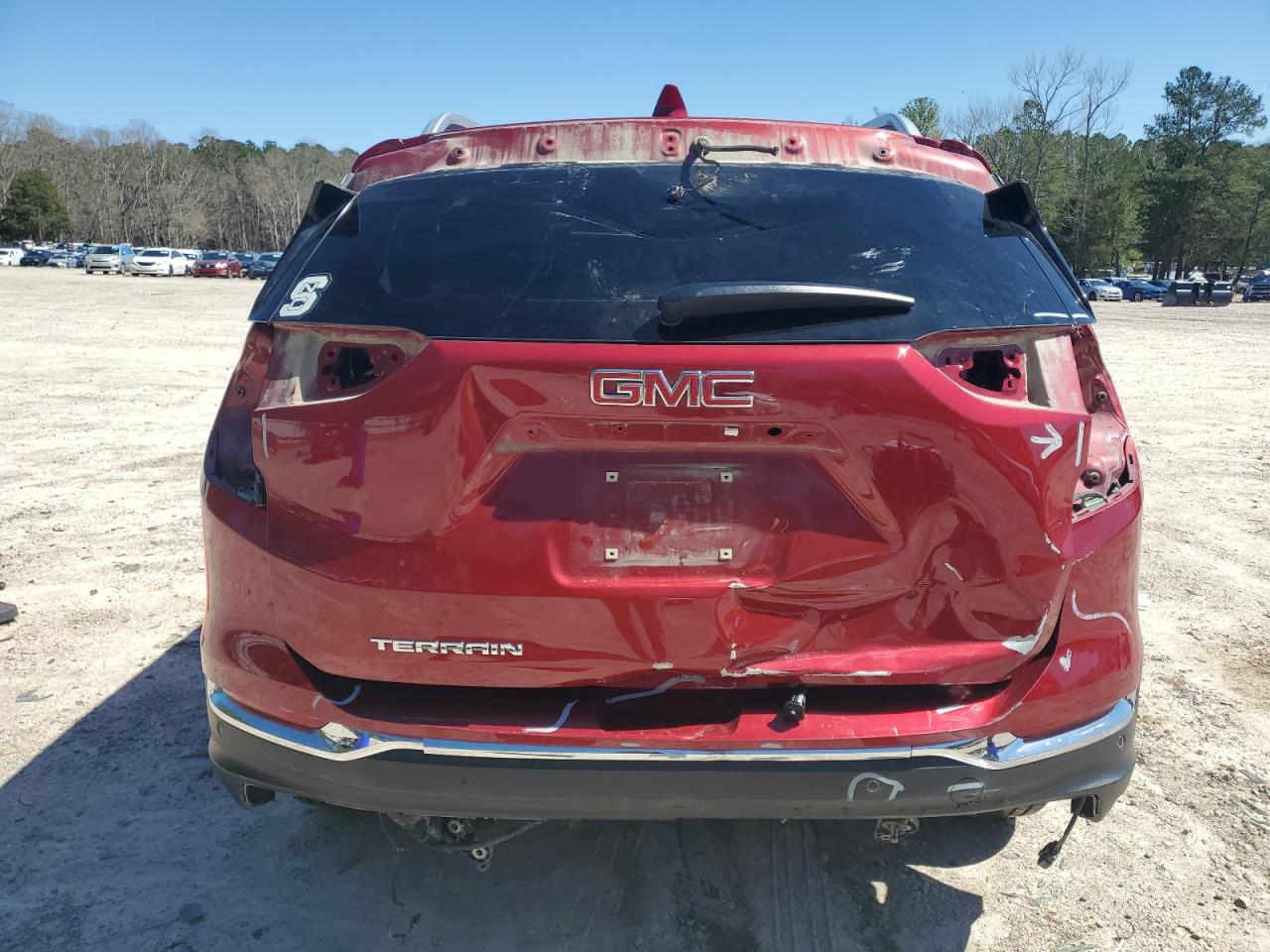 2020 GMC Terrain VIN 3GKALPEV6LL222613 Copart auction photo, rear end damage thumbnail 6